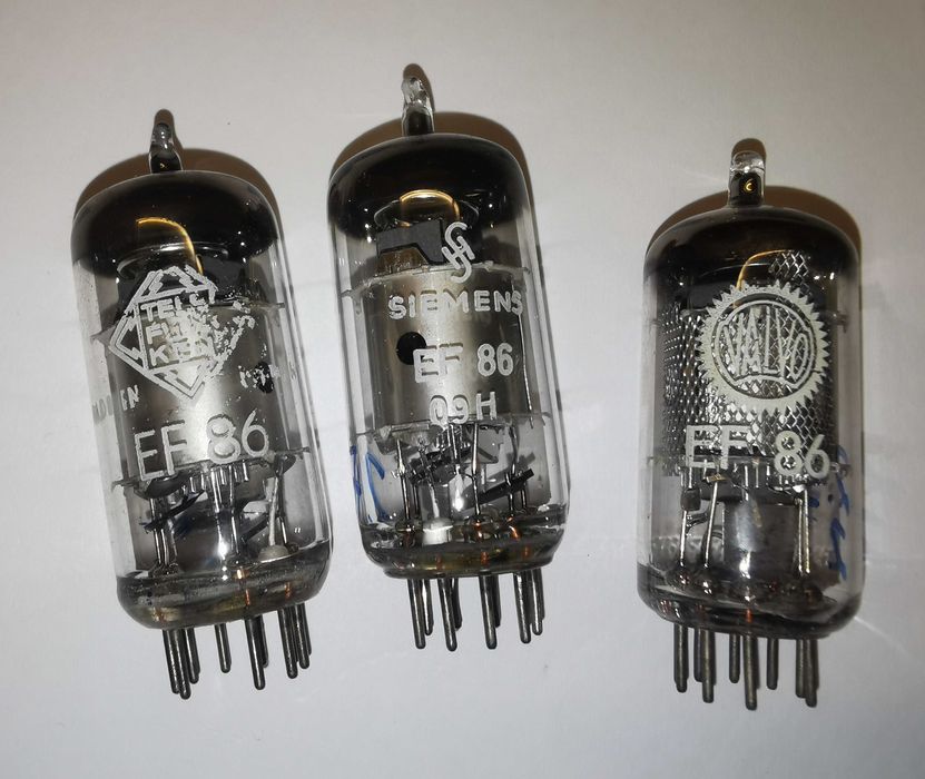 Радіолампи EL95 = 6DL5 різних фірм
