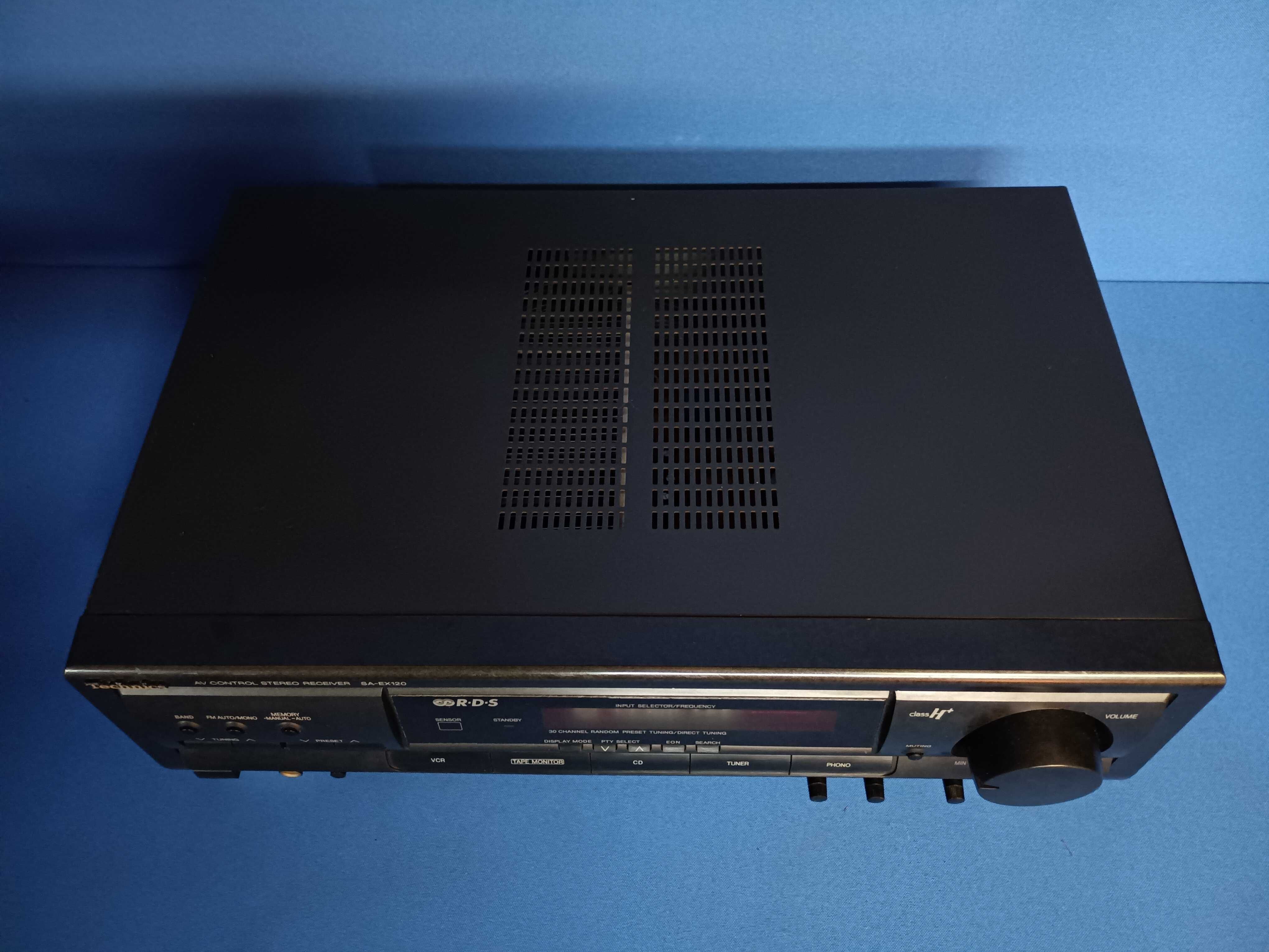 receiver TECHNICS SA-EX120 ( 2 X 80 watts into 8Ω )