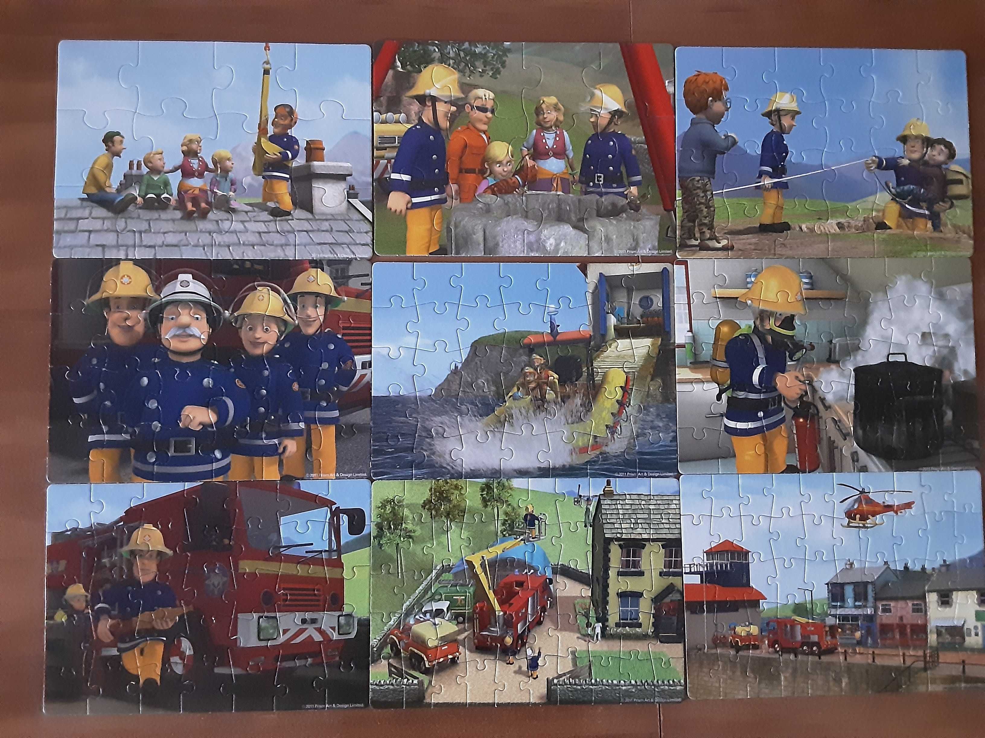 Puzzle Strażak Sam