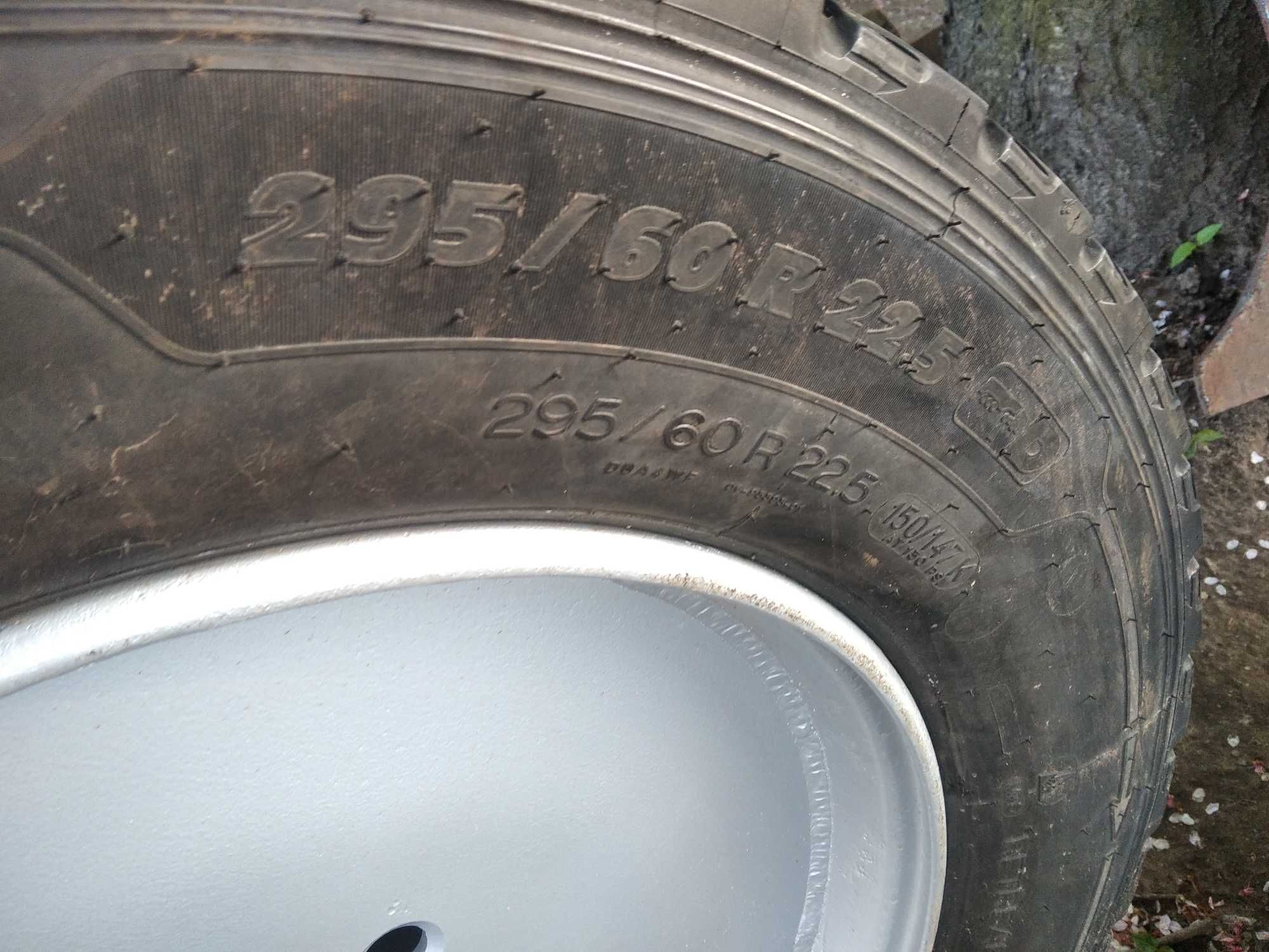 Koła 295/60R22,5" do przyczep rolniczych D44 D43 D35