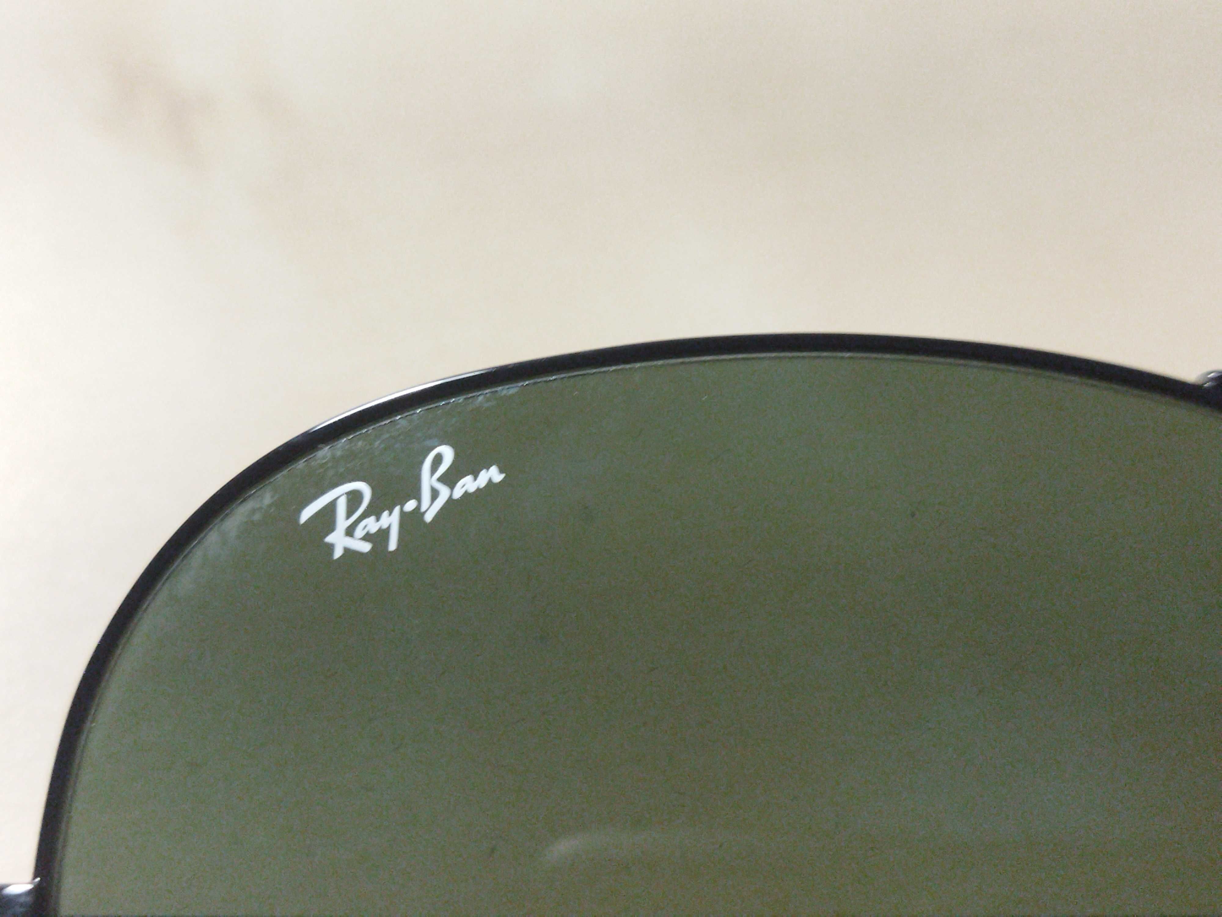 Sem uso: Óculos de sol ray-ban aviador novos