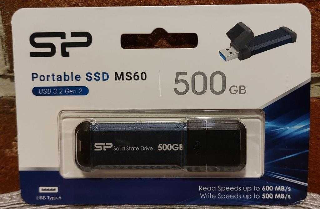 Silicon Power MS60 Dysk SSD 500GB USB 3.2. Gen 2