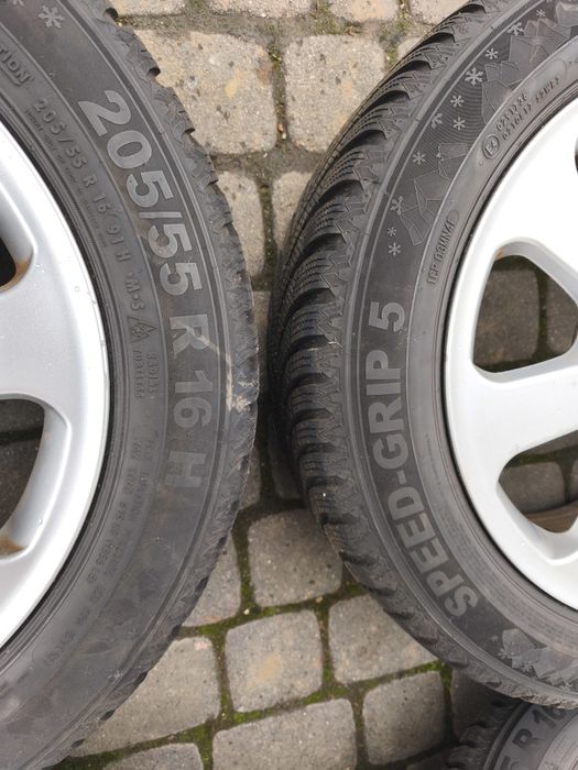 Alufelgi zimowe 5x112 205/55 R16 4x2022 ok.7mm