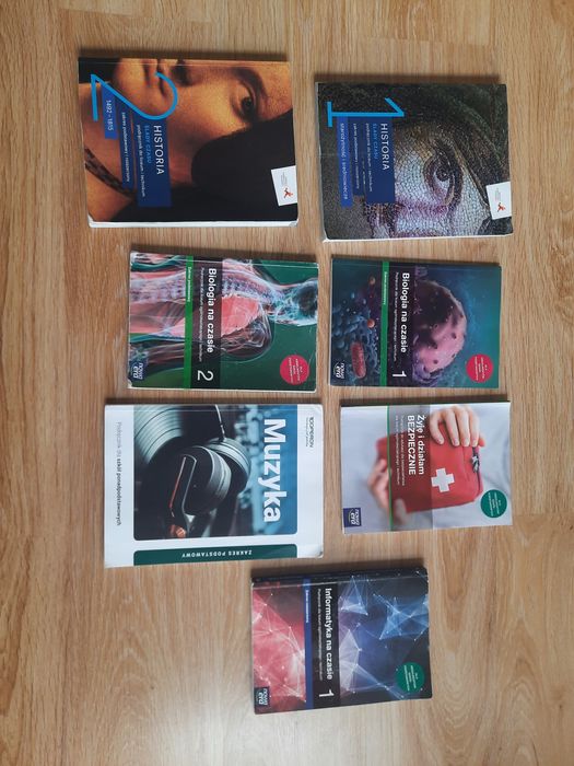 Książki do liceum/technikum 1 i 2 klasa