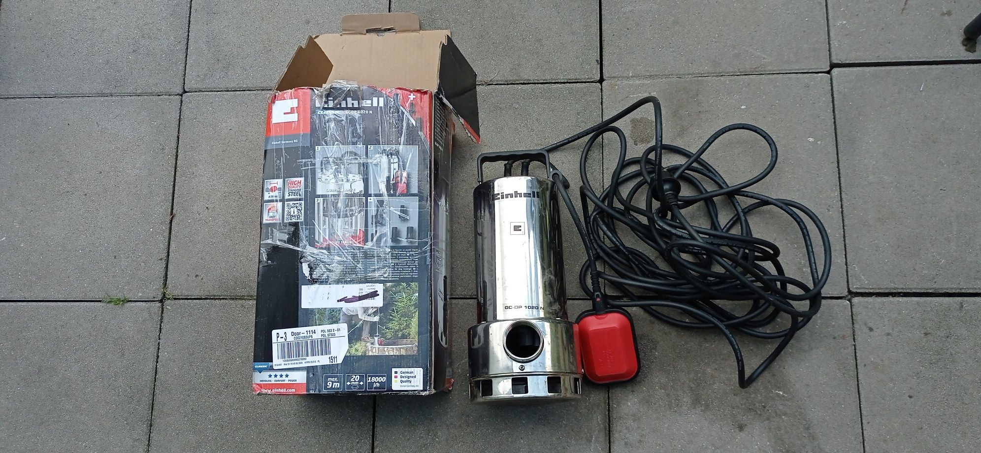 Pompa  Einhell Gc-dp 1020 N 1000W