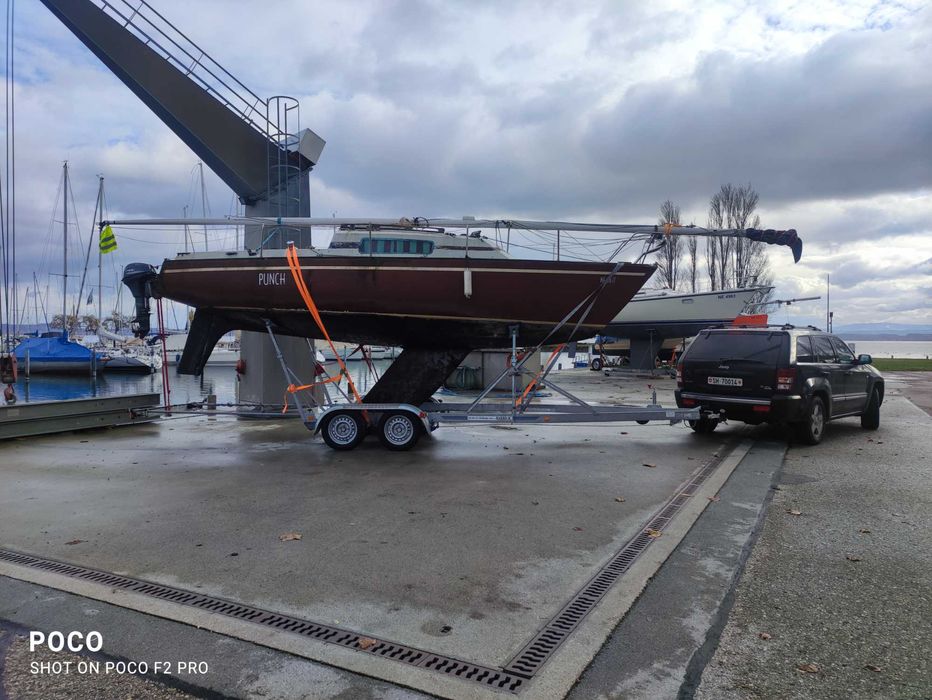 Żaglówka Tequila z silnikiem