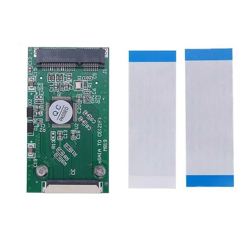 Адаптер HDD 1,8" LIF ZIF на SATA и mSATA SSD на 40-pin ZIF(CE)