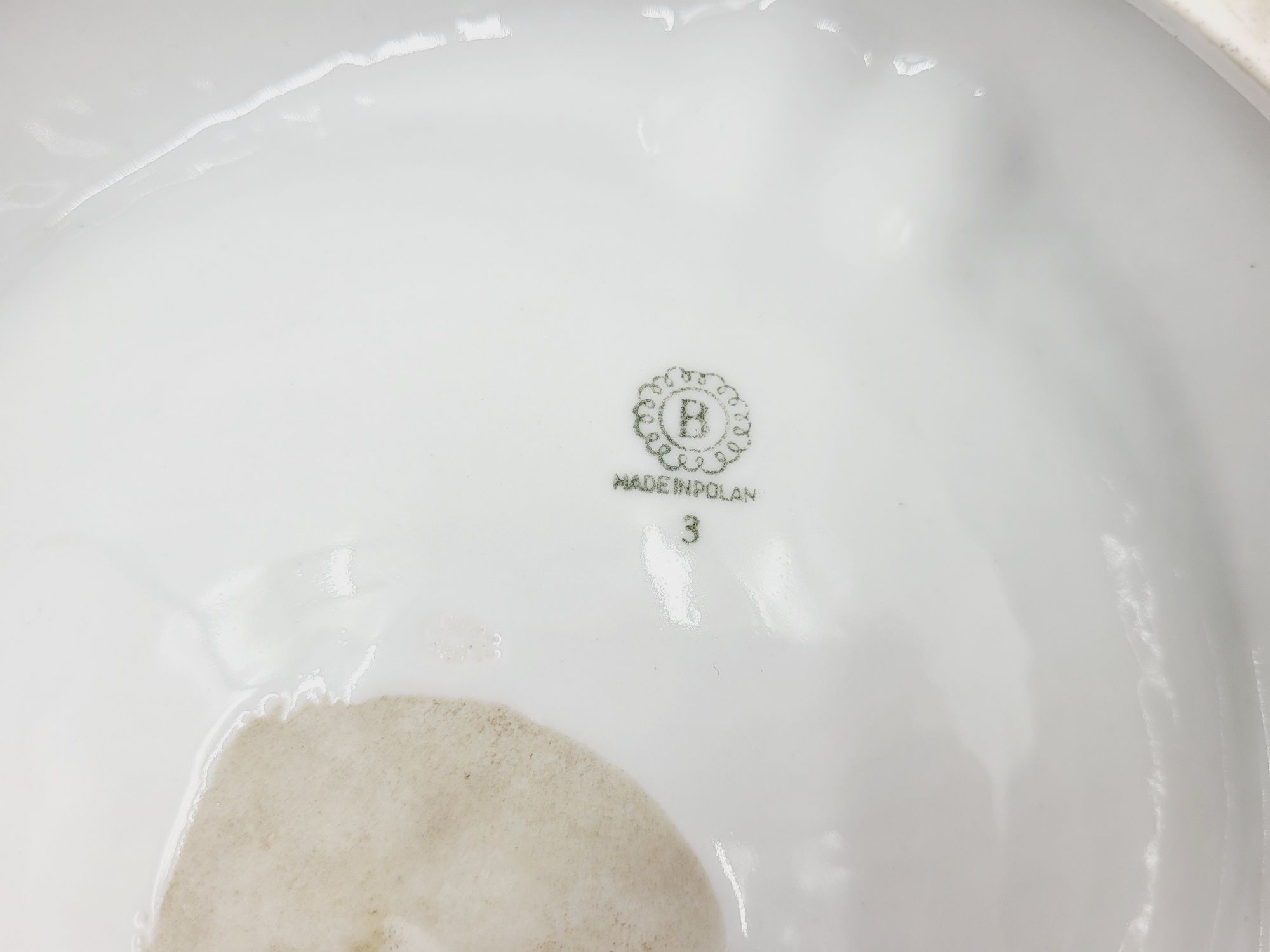 Ogromna porcelanowa popielnica Bogucice