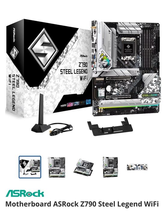 Motherboard Z790 Asrock Steel Legend Wifi