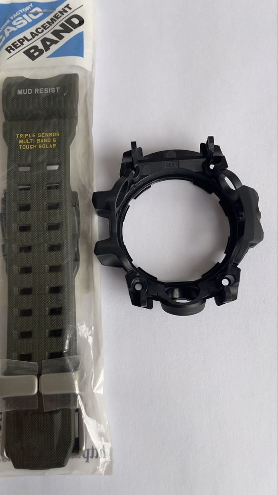 Casio G Shock GWG 1000 1A3 cały komplet pasek plus bezel. Nowy
