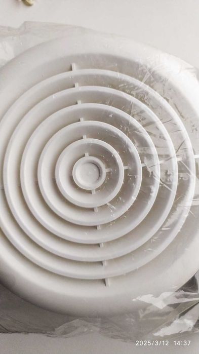 Розетка вентиляційного каналу (витяжки)  D=125мм