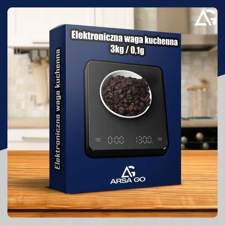 Elektroniczna waga kuchenna precyzyjna 3000G i 0,1G wyświetlacz