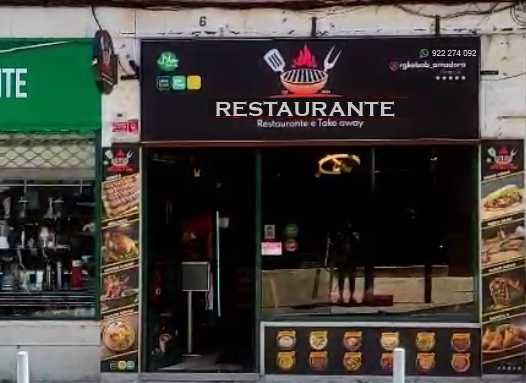 Restaurante Churrasqueira Centro Amadora em frente a Segurança Social