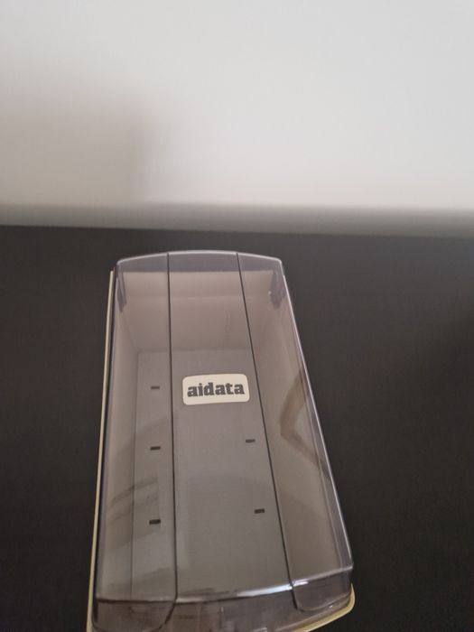 Caixa arquivadora de disquetes, cassetes, etc. "Aidata"