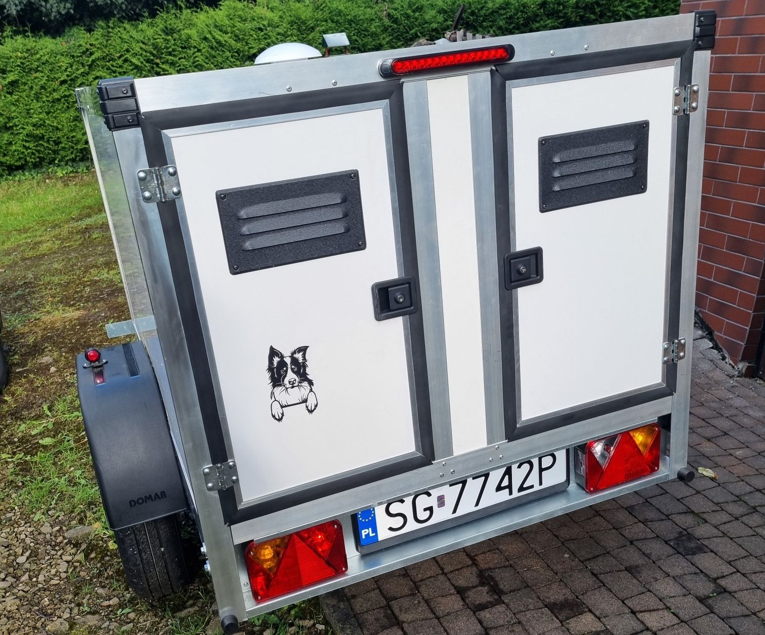Przyczepka Boksy do przewozu psów