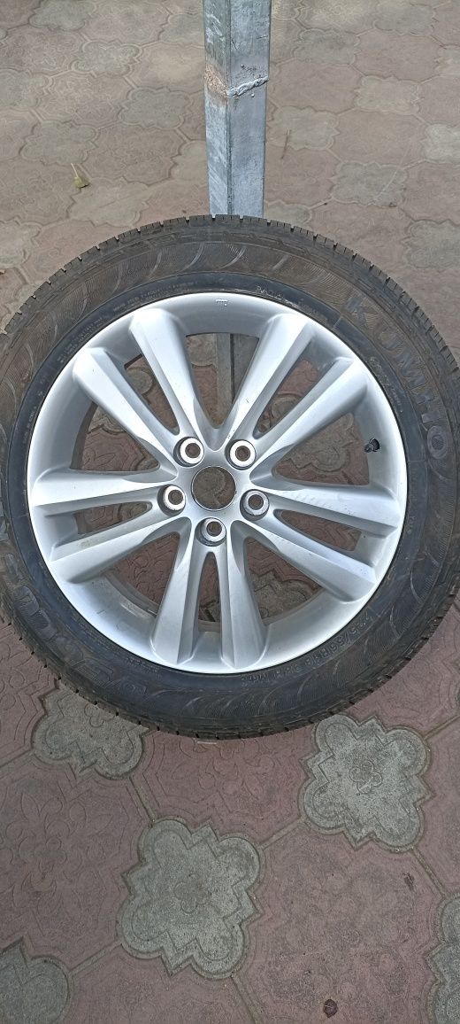 Запаска диск 18 Hyundai IX 35 Kia Sportage 225 55 18 kumho solus kl21