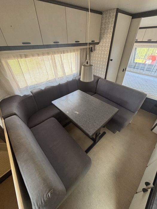 Przyczepa kempingowa. Hobby 520 przyczepa.Kamper.Kemping