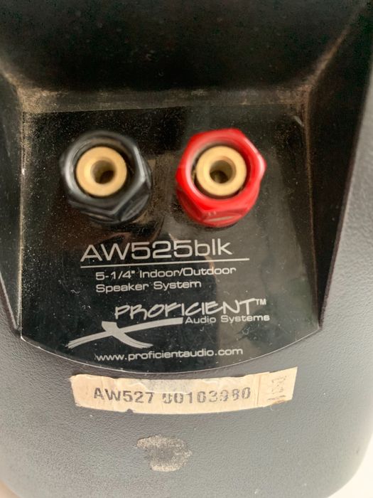Колонка Proficient aw525 + усилитель Pioneer VSX-405RDS