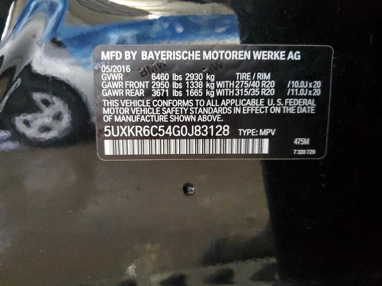 Bmw X5 Xdrive50i 2016