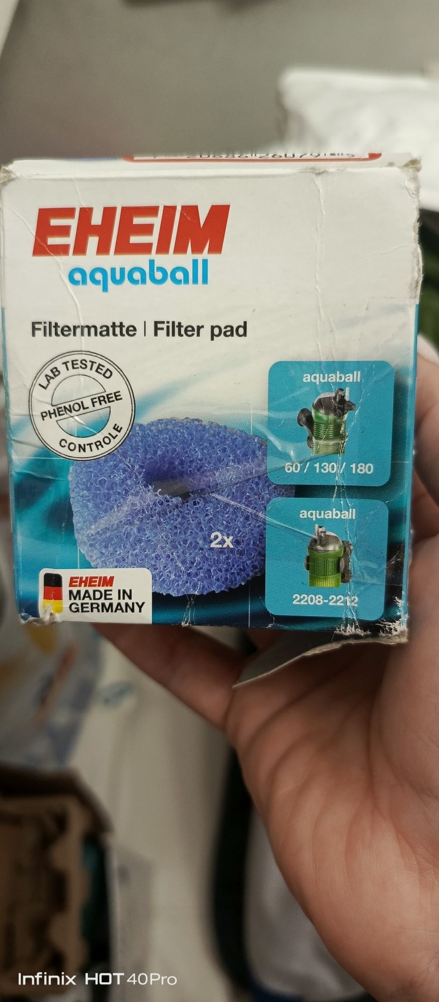 EHEIM wkład gąbkowy do Aquaball
