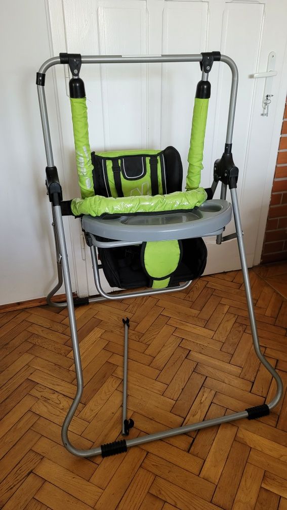 Huśtawka N1 Adbor + tacka - krzesełko do karmienia 4w1