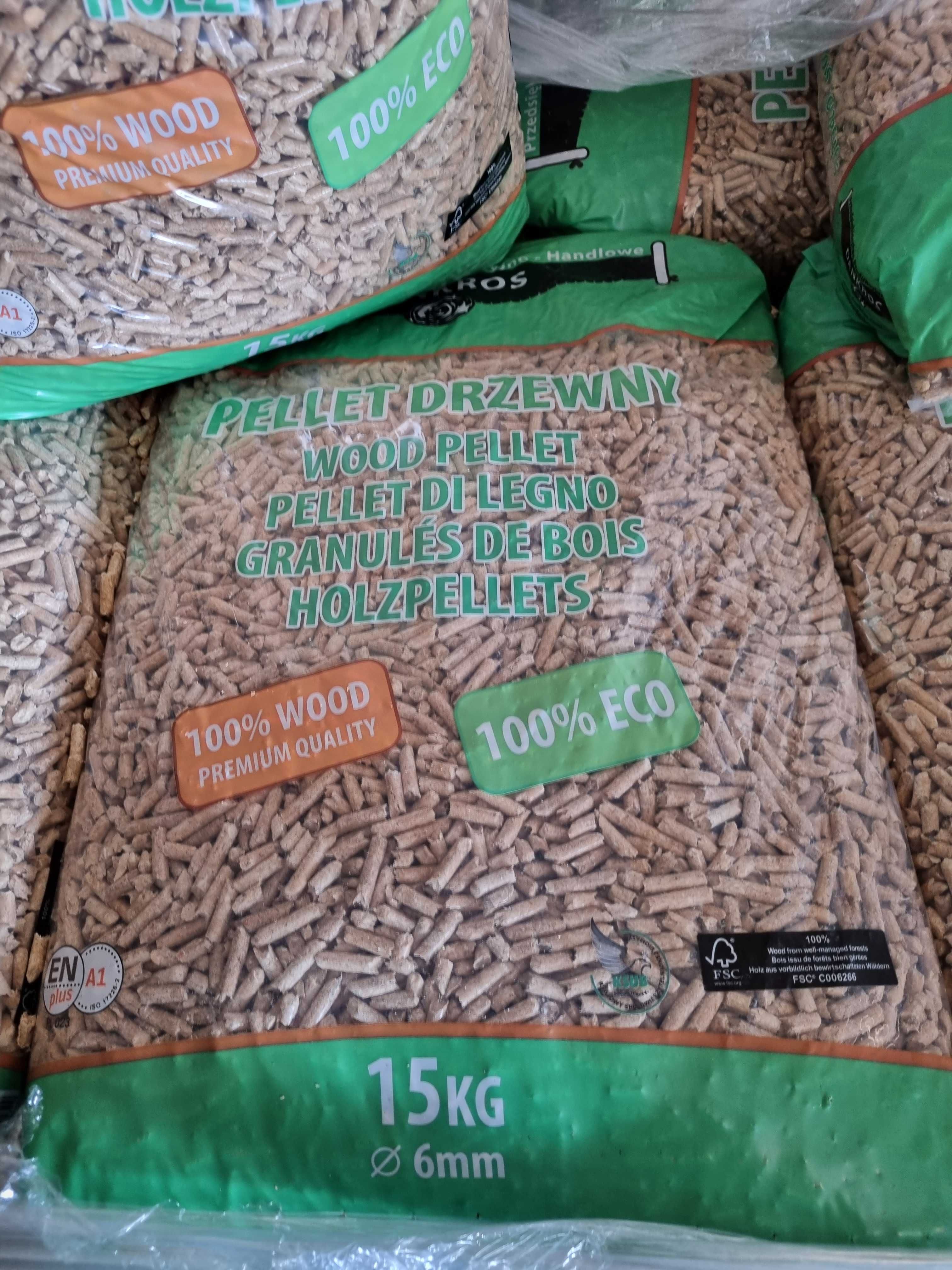 Pellet Dankros Enplus A1 drzewny