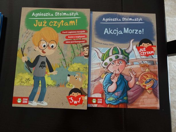Książki dla dzieci z serii Już Czytam.
