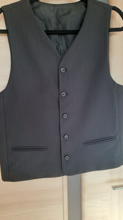 Garnitur męski czarny roz.170/96