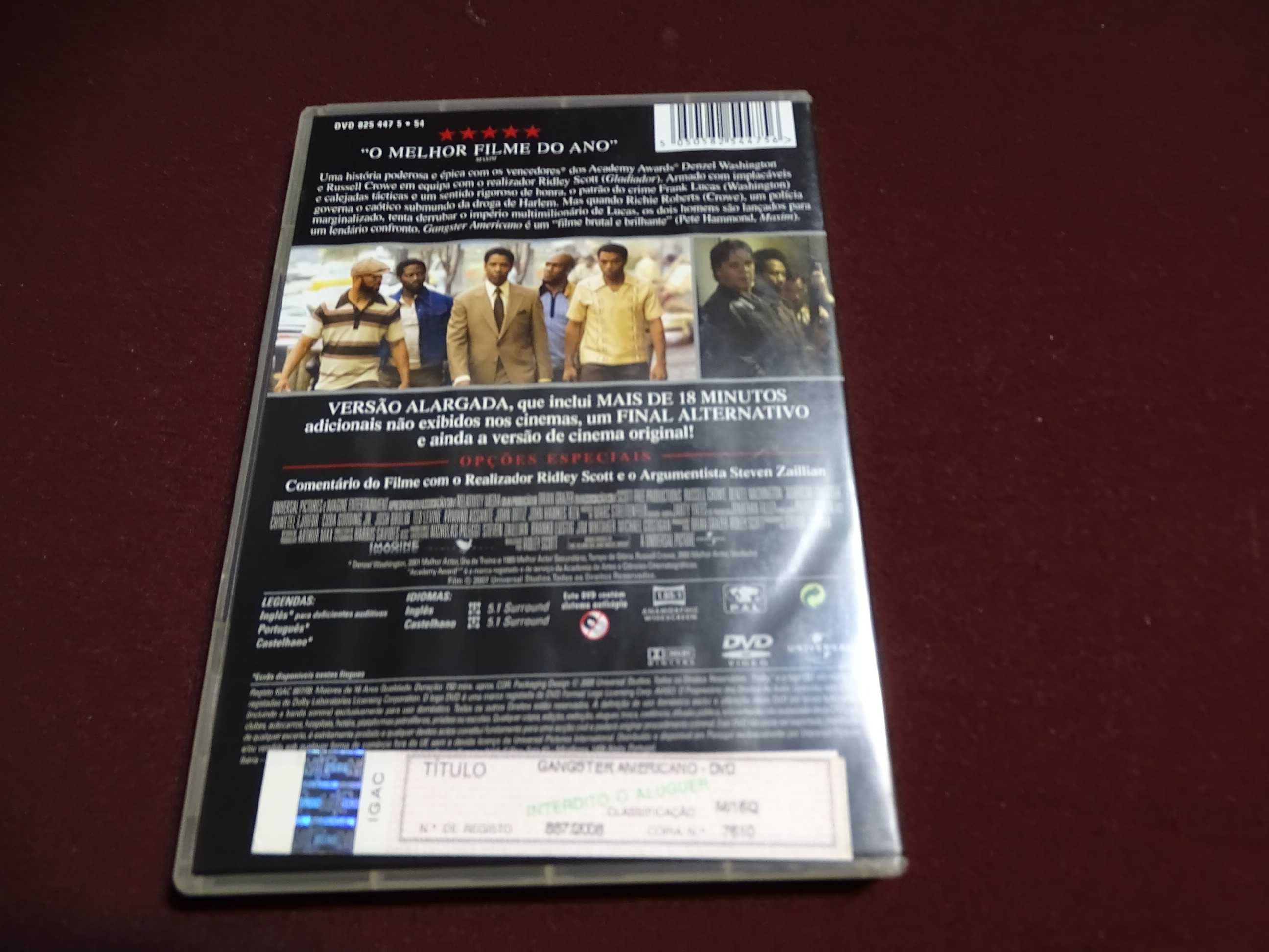 DVD-Gangster Americano-Ridley Scott