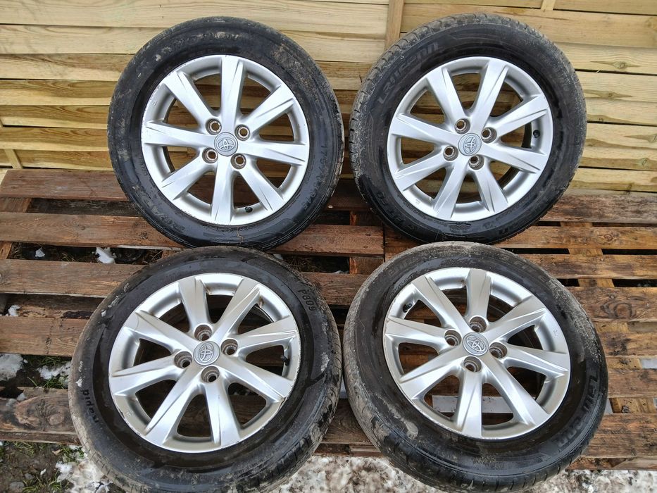 Alufelgi kola 15 Toyota 4X100 Yaris 3/2/1 Aygo II Corolla E12 E11