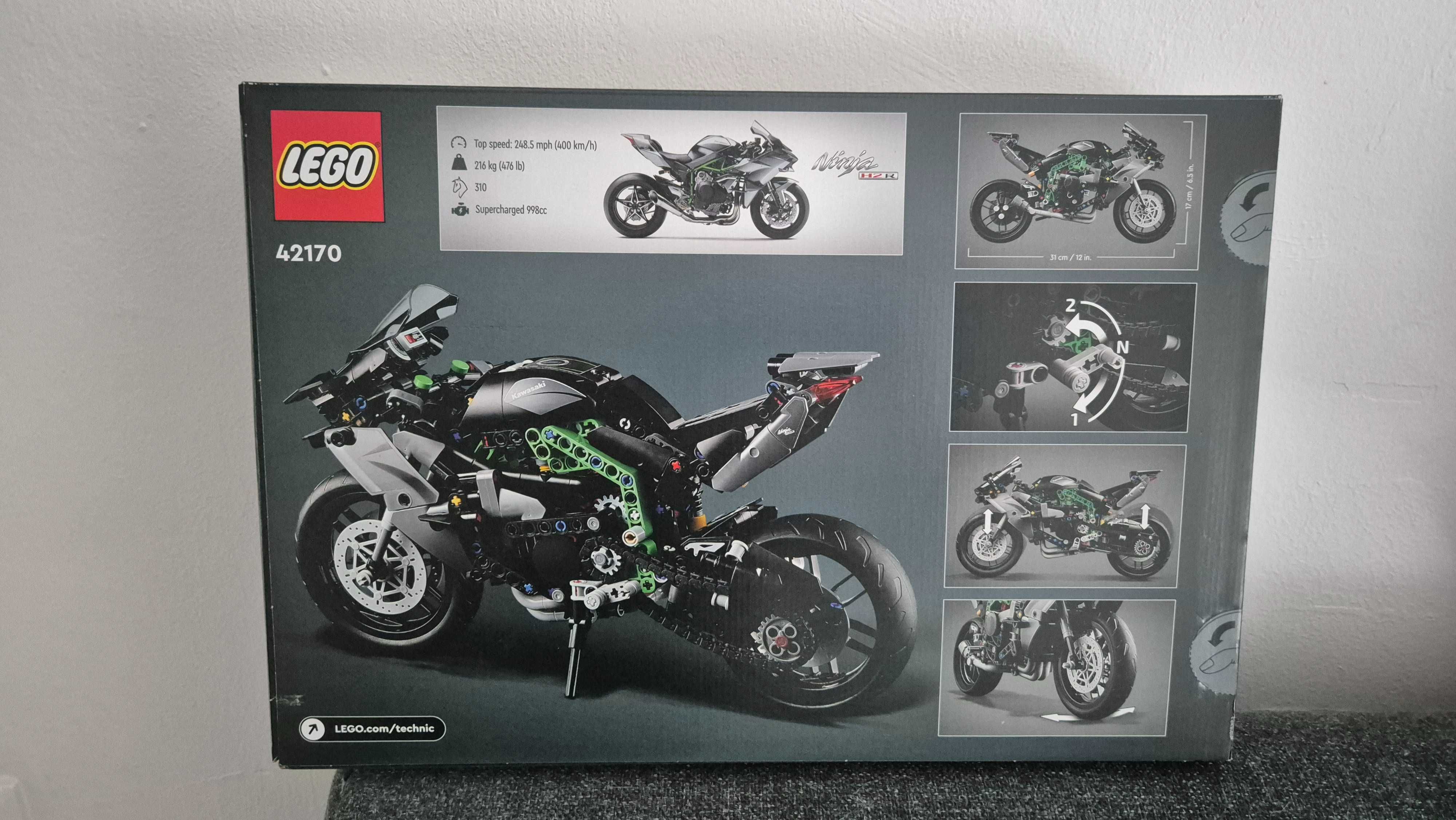 LEGO® 42170 Technic - Motocykl Kawasaki Ninja H2R
