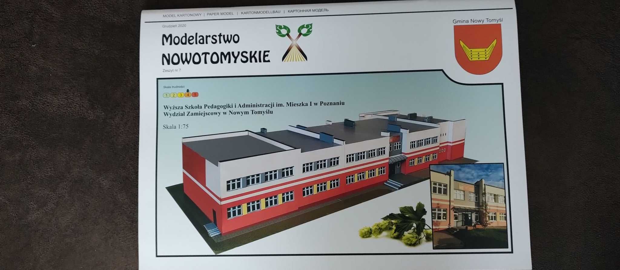 Modelarstwo kartonowe WSPiA Nowy Tomyśl