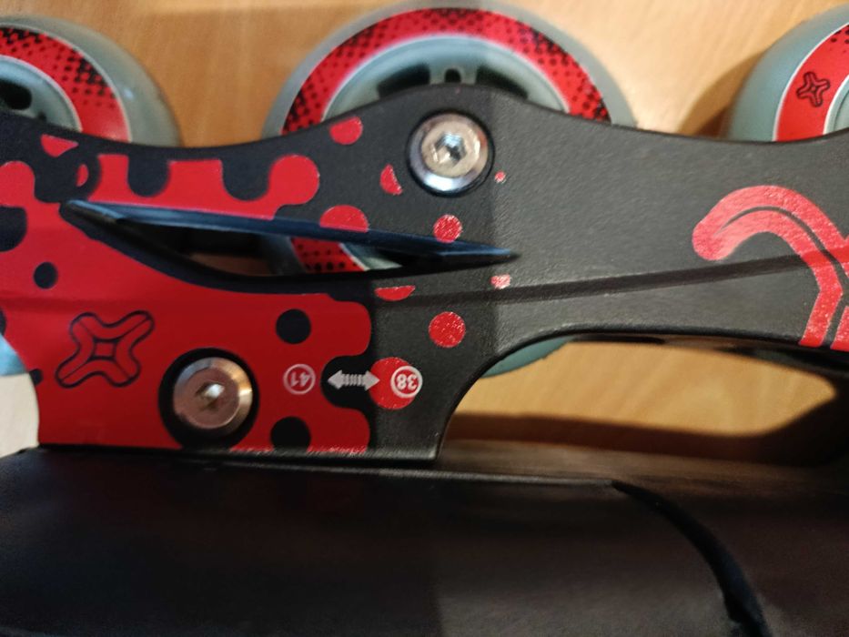 Patins em linha tamanho 38-41/Proteções tamanho L