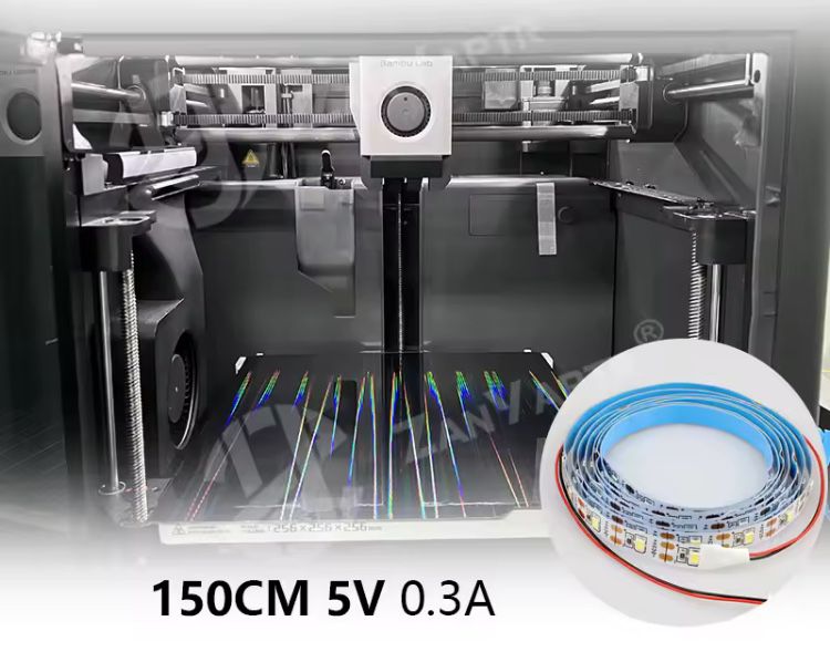 Дополнительная led подсветка принтера Bambu Lab P1/P1S