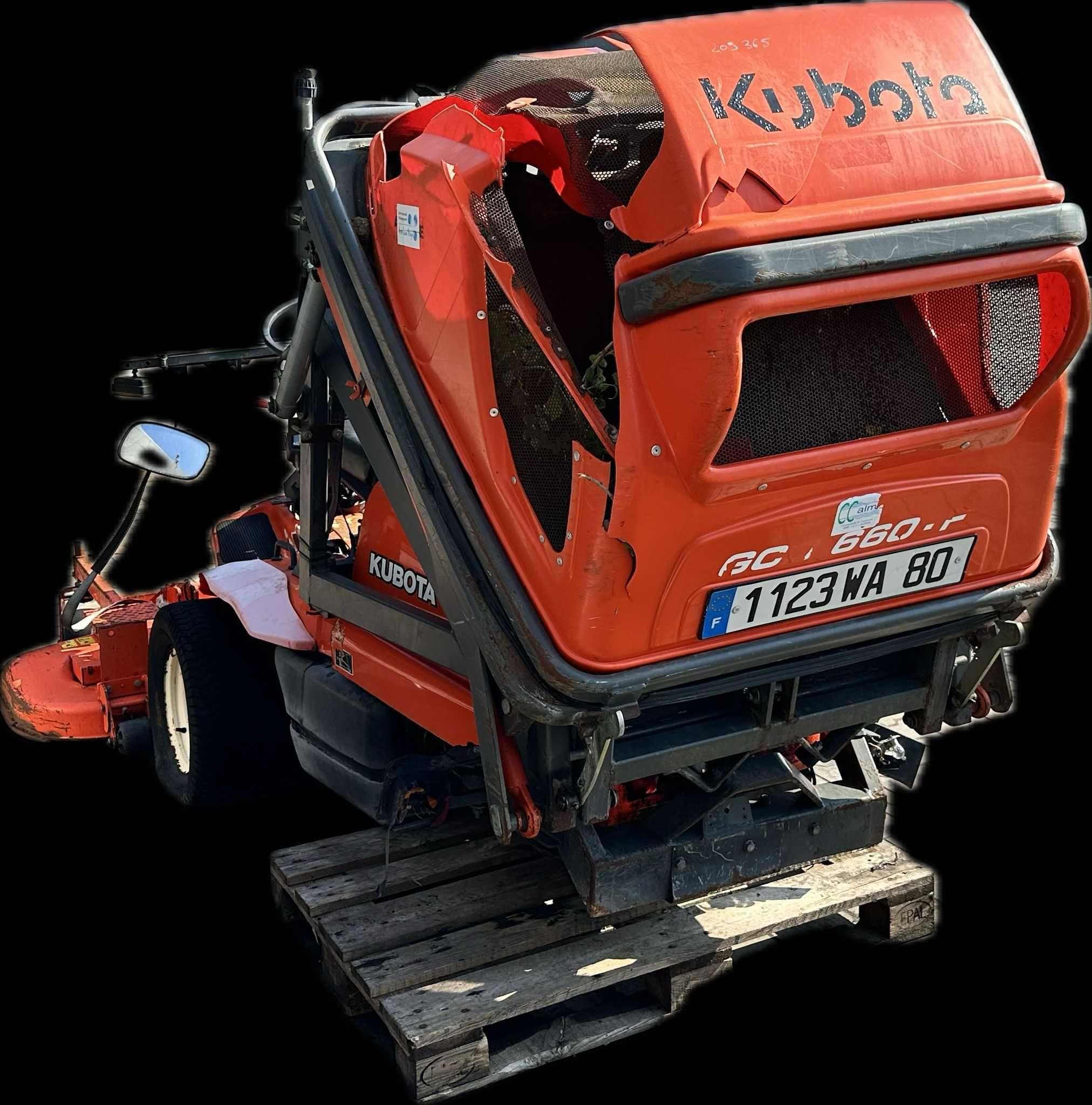 kubota gcd 660 kosiarka