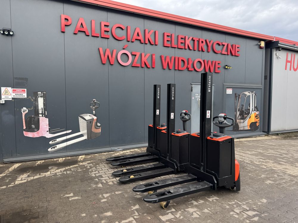 Paleciak elektryczny Toyota BT 2019 r BT SWE 080 L 160 cm 800 kg wózek