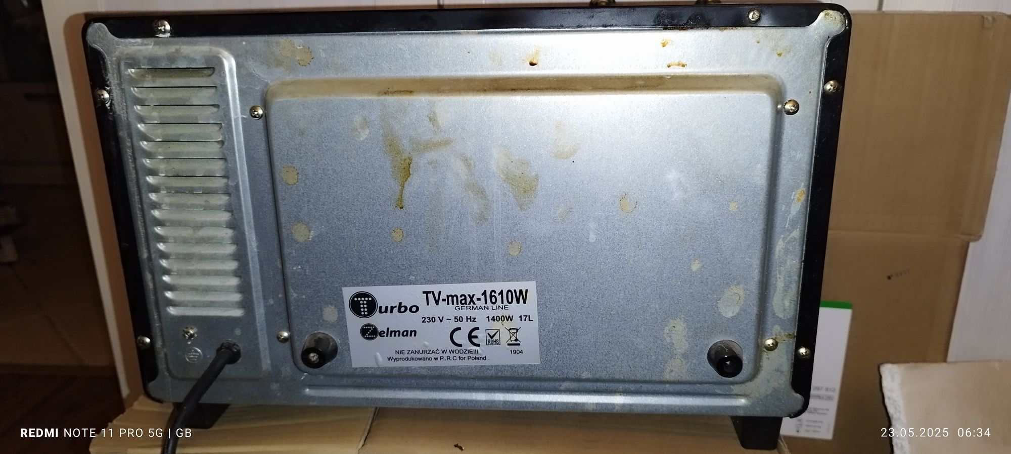 Sprzedam mini piekarnik elektryczny