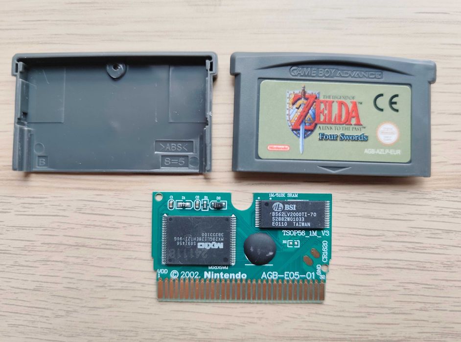 Gameboy Advance Zelda A Link to the past Four swords EUR Nintendo
