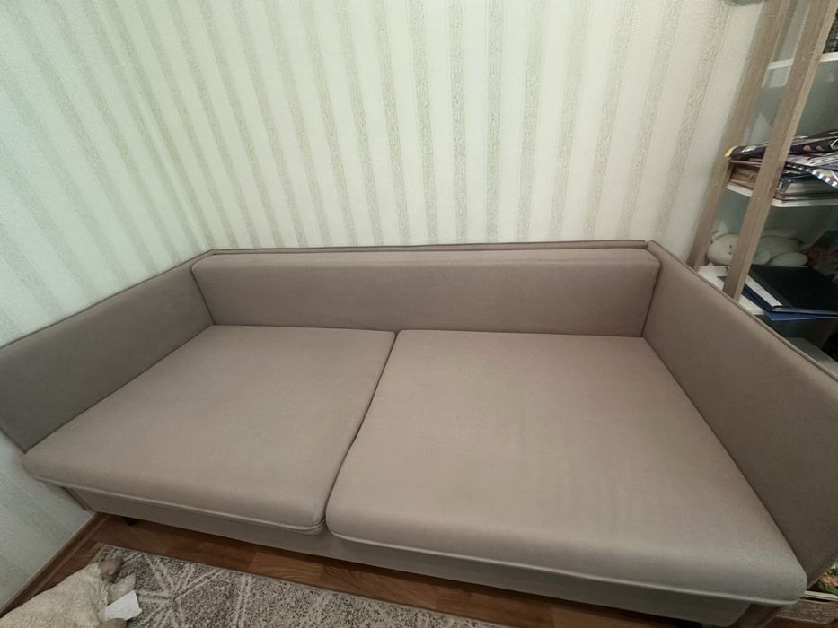 Диван прямий. Меблі Прогрес. БАДЕН. бежевий 2160x1070x750 мм