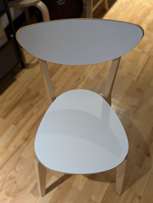 Ikea NORDMYRA krzesło biały/ brzoza 
Krzesło, biały/brzoza