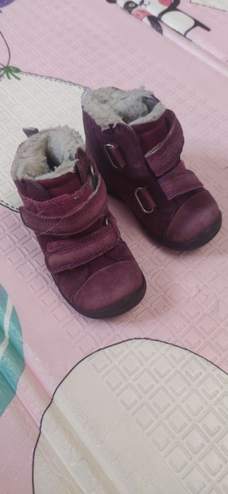 Зимние сапоги ботинки Ecco на девочку 22 размер