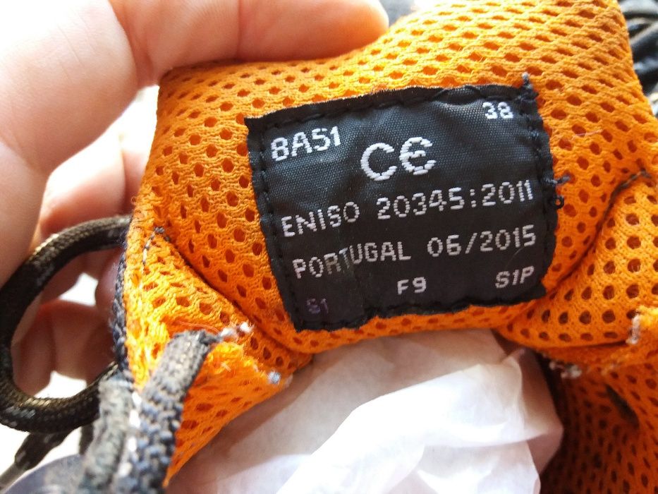sapatos de proteção 38
