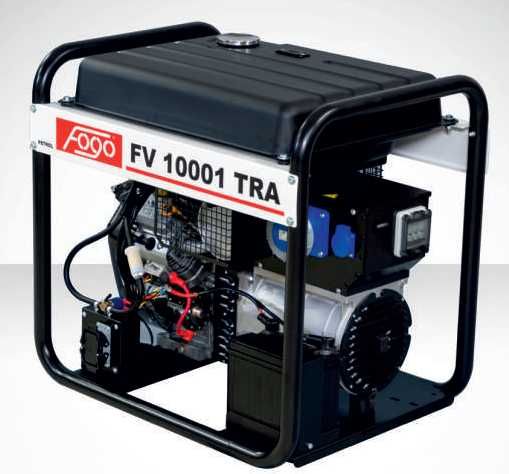 Agregat prądotwórczy FOGO FV10001TRA FOGO 9,5kW, Współpraca z SZR