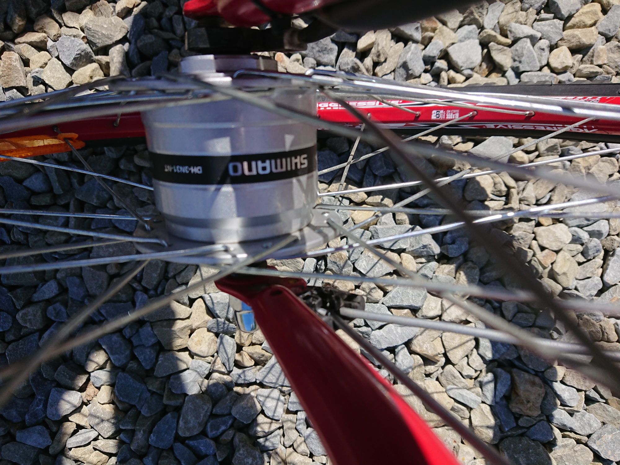 Rower BBF na 26" Nexus Dynamo