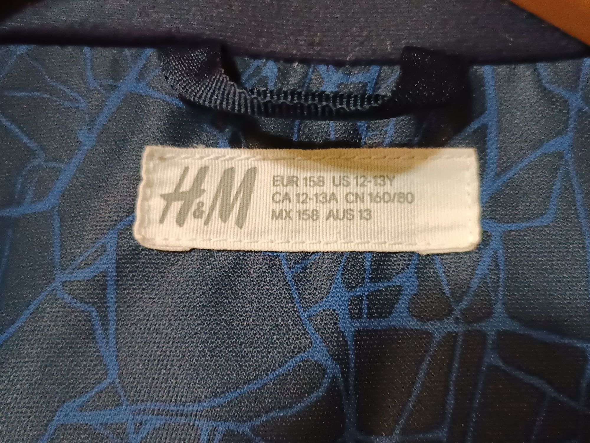 Термо куртка мембранная на мальчика H&M р.158