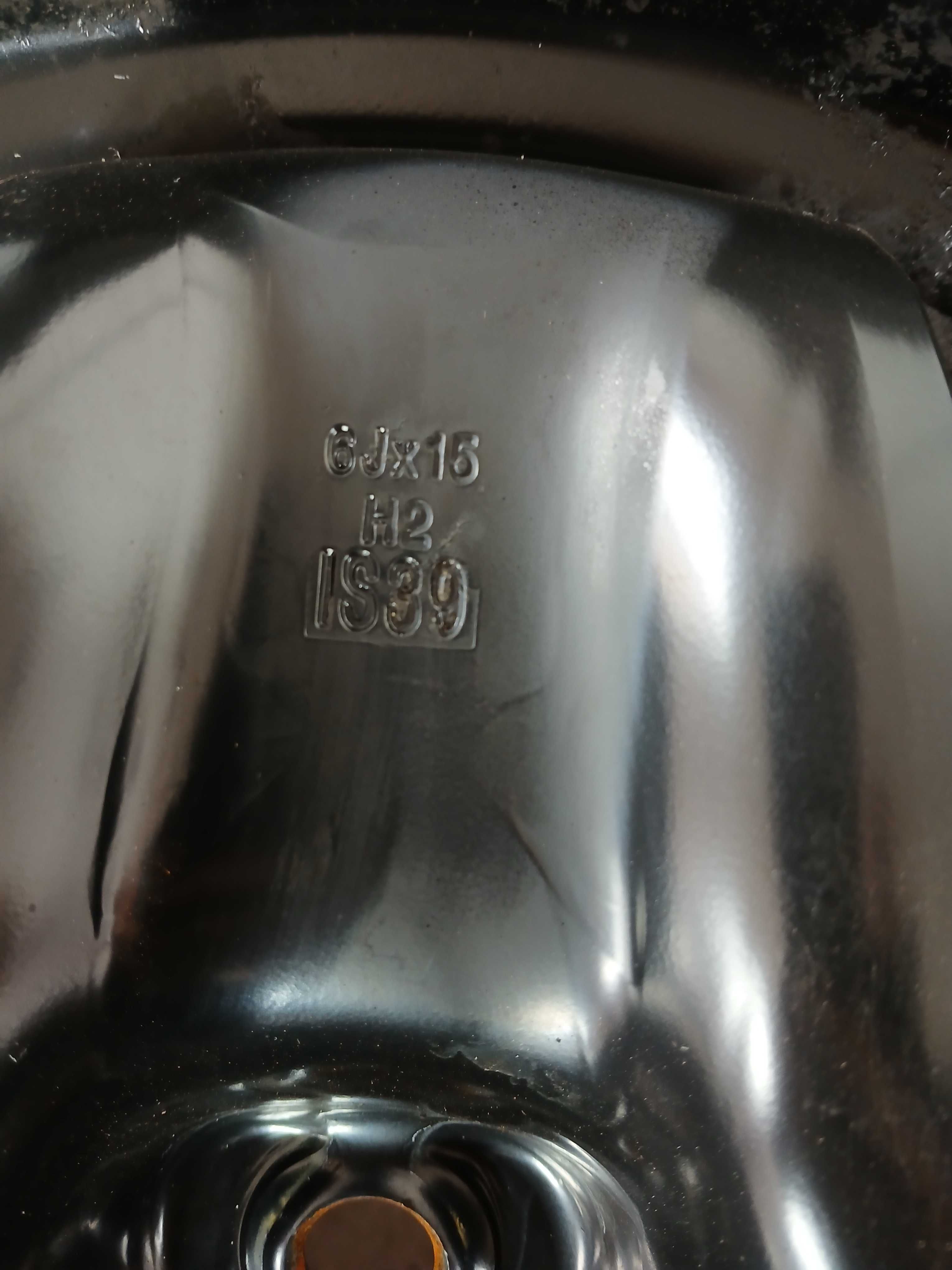 Felgi stalowe strukturalne OPEL Corsa Karl itp 4x100 6j15 et 39 TPMS