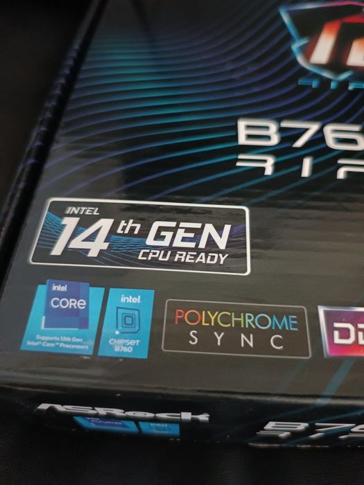 Нова AsRock B760m PG  Riptide DDR5