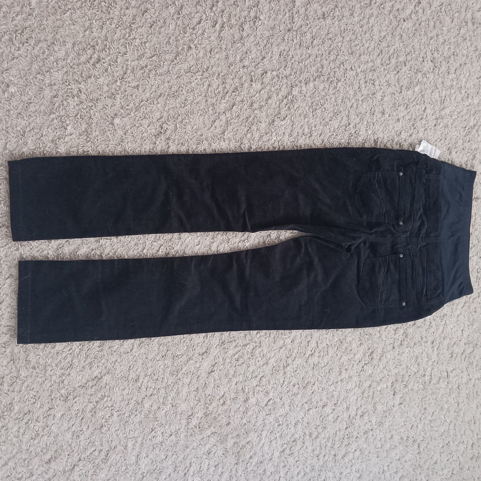 Нові брюки для вагітних C&A вельвет-стрейч, 36 розмір S/М