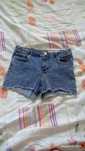 Dżinsowe jeansowe szorty krótkie spodenki medium waist średni stan