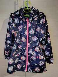 Куртка вітровка H&M на дівчинку, розмір 128, 134